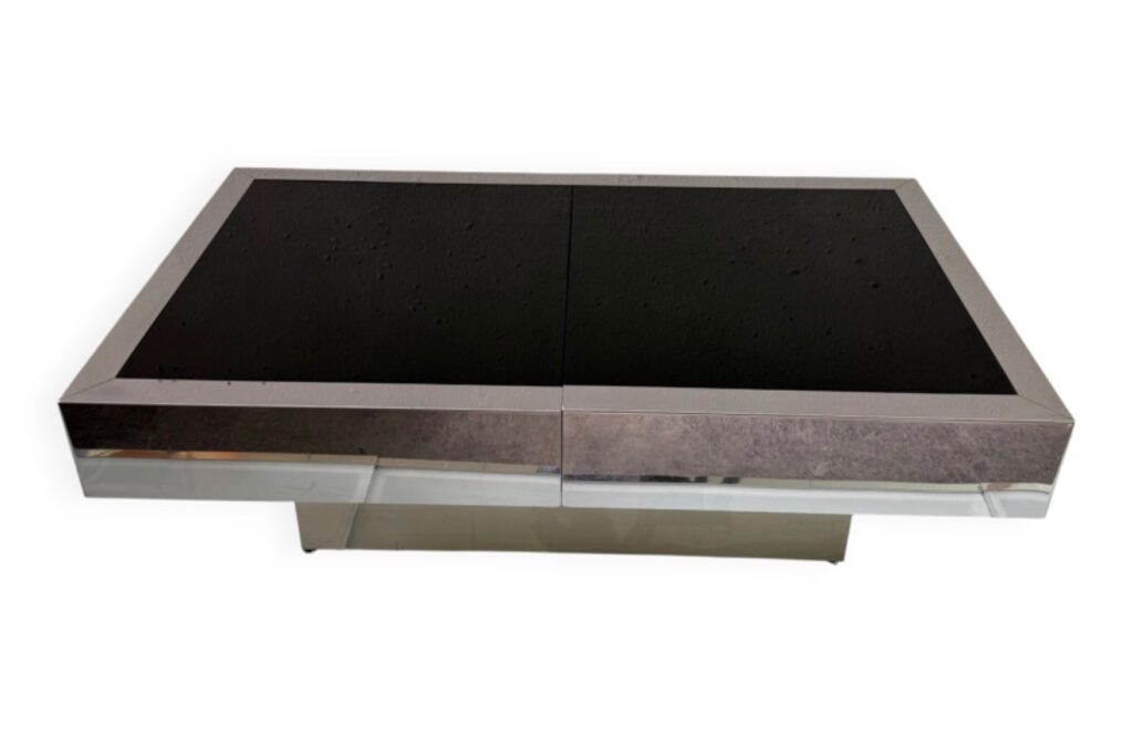 Table basse bar Willy Rizzo