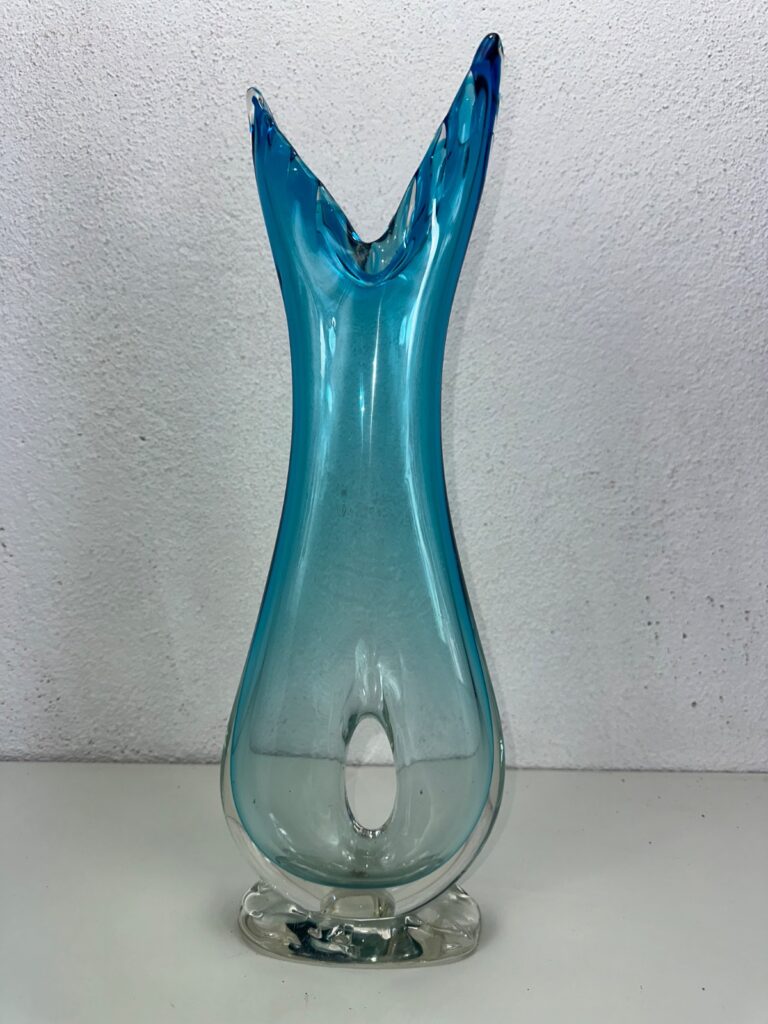 Vase en verre de Murano
