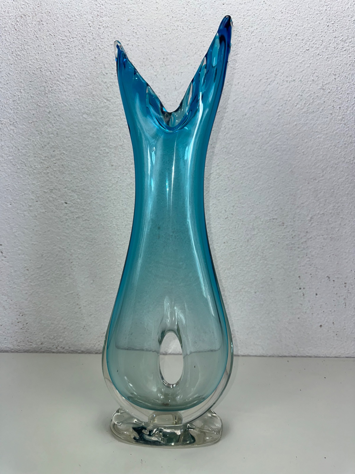 Vase en verre de Murano