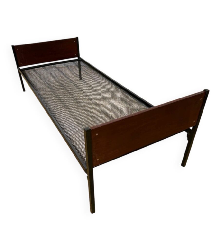 Daybed ou lit simple scandinave placage teck