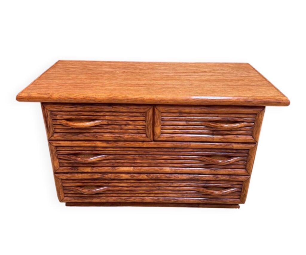 Commode en bambou Maugrion pour Roche Bobois