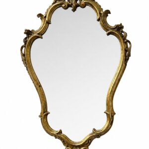 Miroir en bois doré